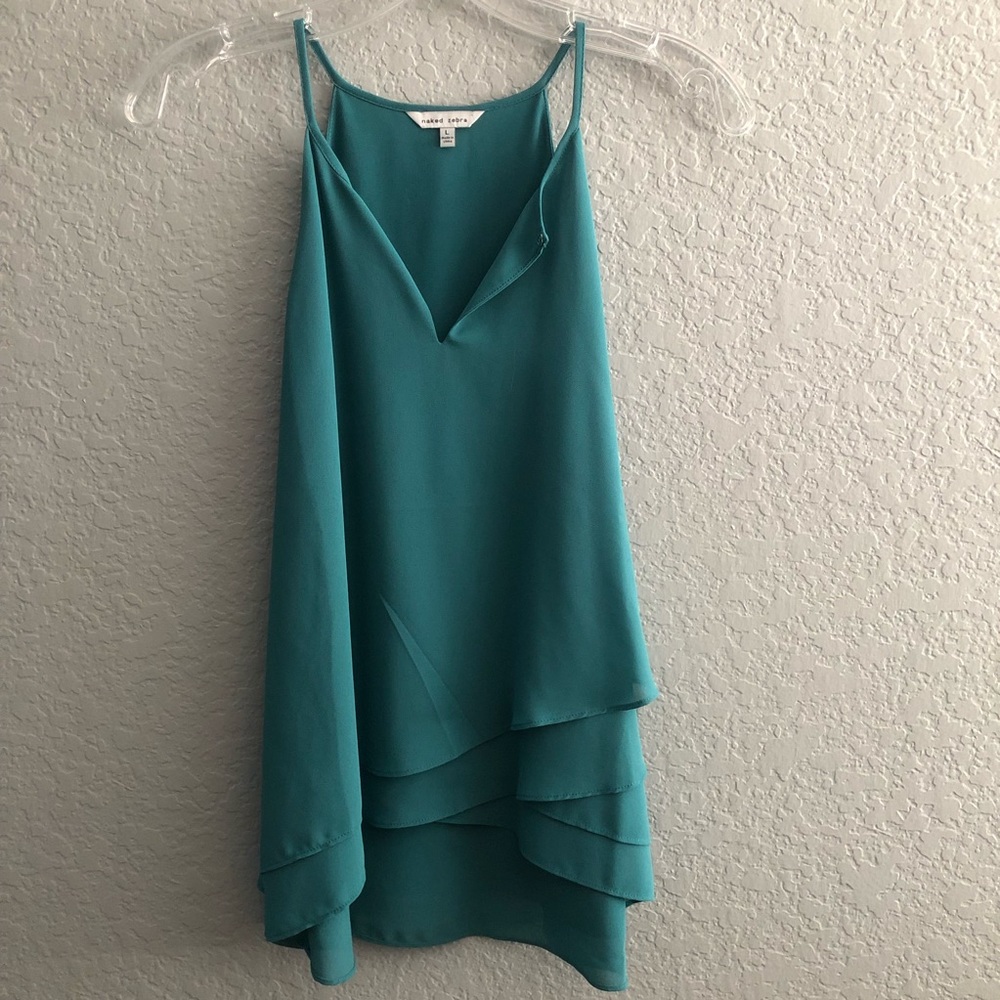 Aqua Color Women’s Blouse
